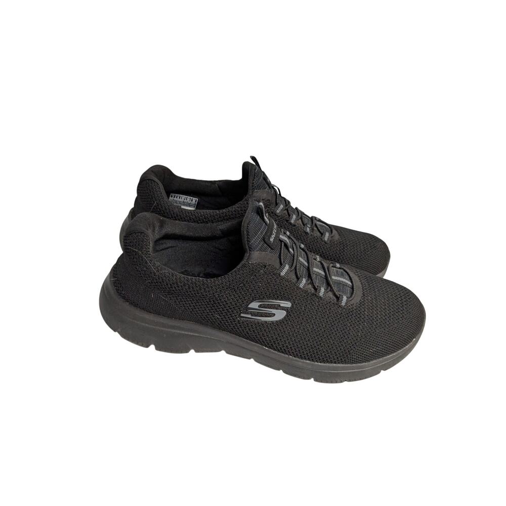 Skechers 149206W Summits Classic Sneaker Black SlipOn Memory Foam US Women's 7
